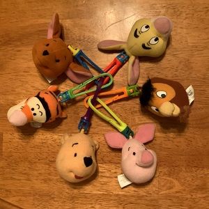 Disney’s Winnie the Pooh - McDonald’s plush collectibles (6 pieces)